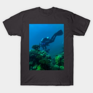 Coral Reef and Scuba Diver T-Shirt